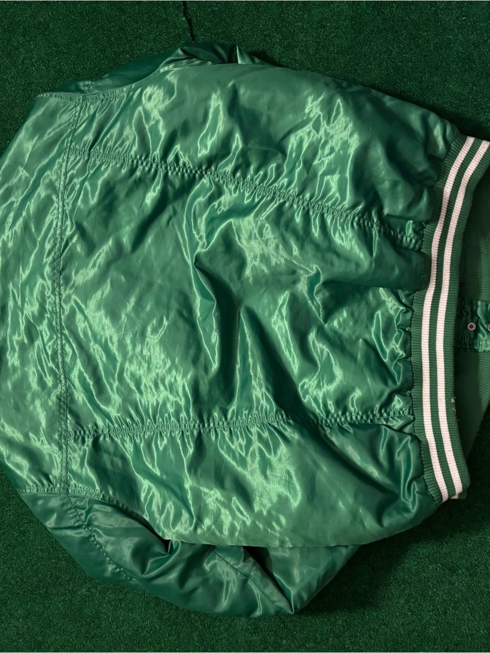 Boston Celtics Bomber Jacket Levi's x Starter Varsity Jacket - Picture 6 of 7